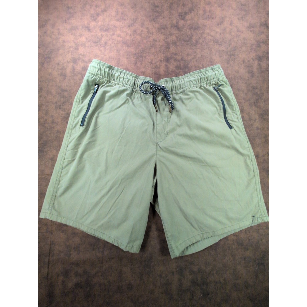 Urban Pipeline Mens‎ Army Olive Green Elastic Waist Performance Shorts Size 36